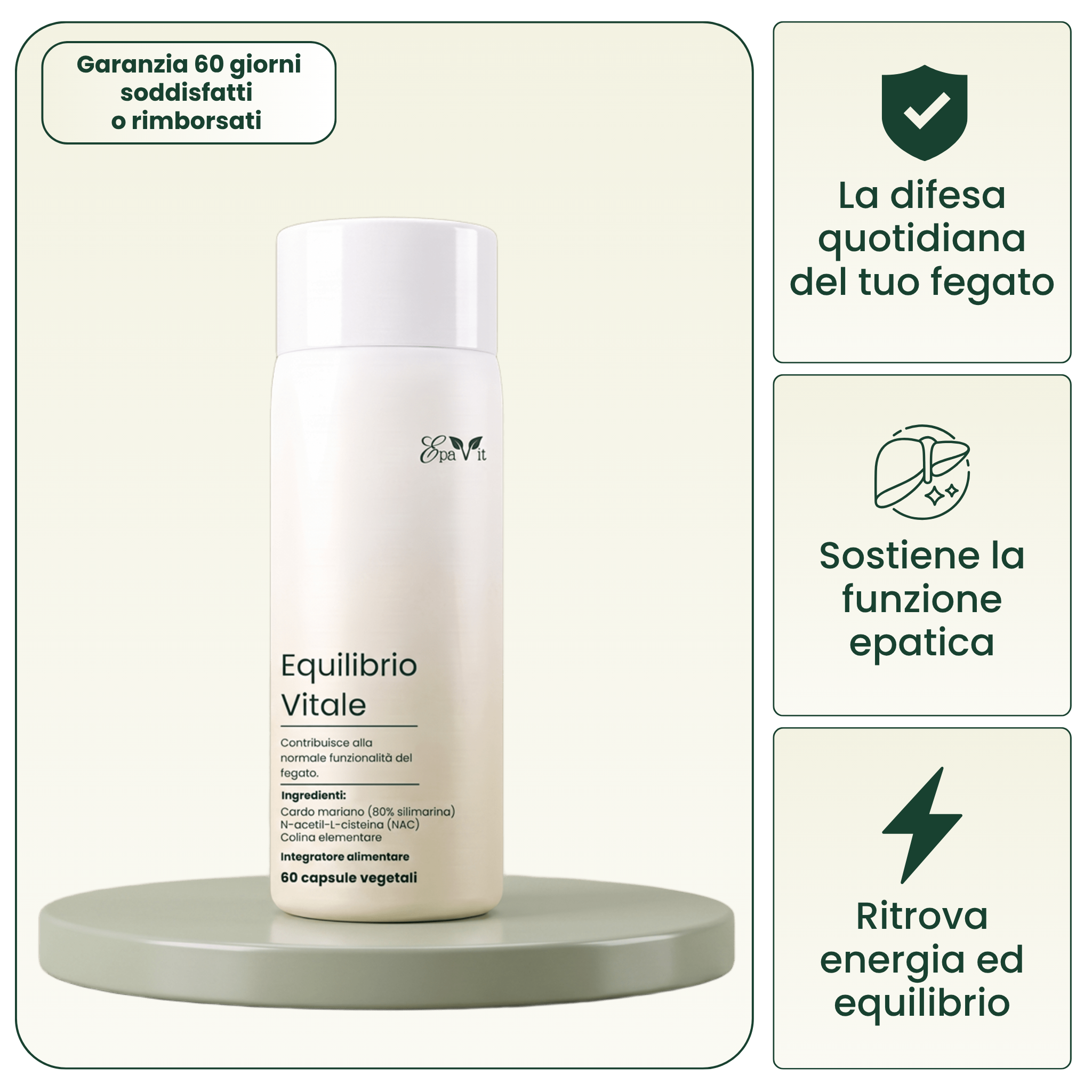 Supporto & Recupero Epatico by Epavita™